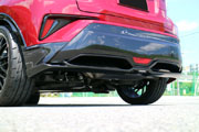 【Grazio】 トヨタ C-HR リヤグランドエフェクター *カラード