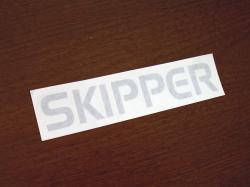 【SKIPPER】 ドレスアップアクセサリー『スキッパーロゴステッカー』