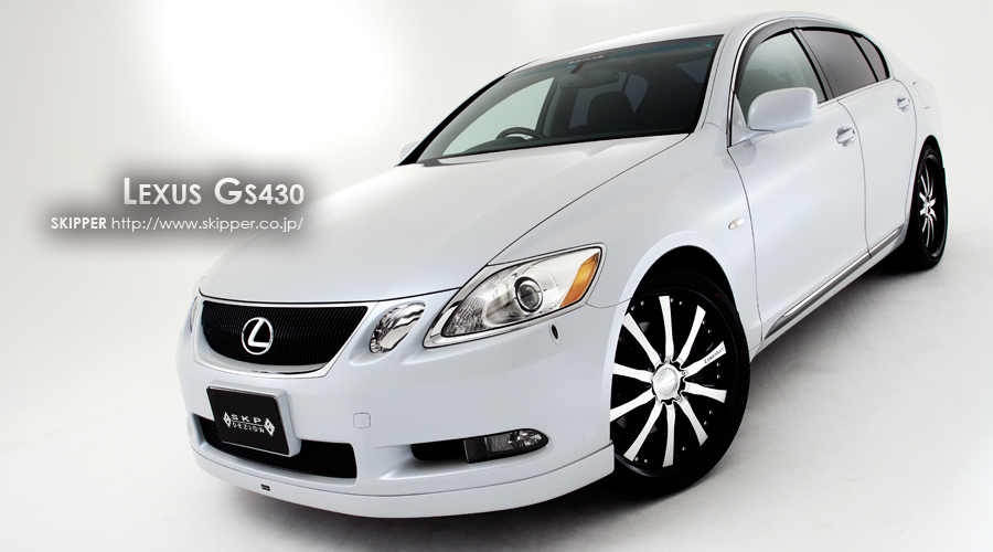 レクサス GS350/430/450h(19系)前期用エアロパーツ2点セット 