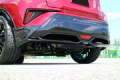 【Grazio】 トヨタ C-HR リヤグランドエフェクター *カラード