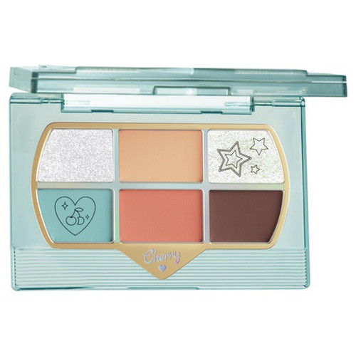 【アウトレット】FlowerKnows(フラワーノーズ) レトロマグネティック アイシャドウパレット (02 Spring Summer Ice Cubes)