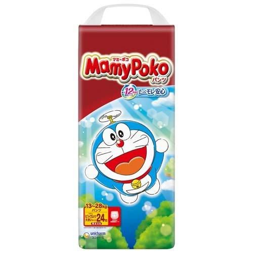 【送料無料】ユニ・チャーム マミーポコパンツ ビッグより大きい ドラえもん 24枚×3個（1パック）