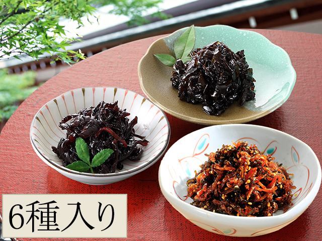 112：古都のしらべ 佃煮6種 約395g