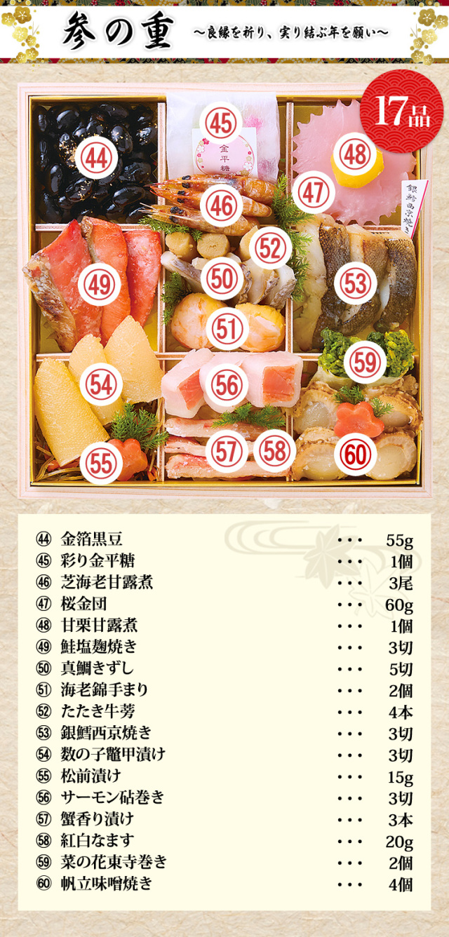 おせち：京都祇園 料亭「華舞」監修高級重 富の舞