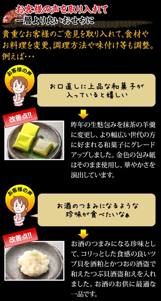 おせち：京都「先斗町 ふじ田」監修特大重 華寿安