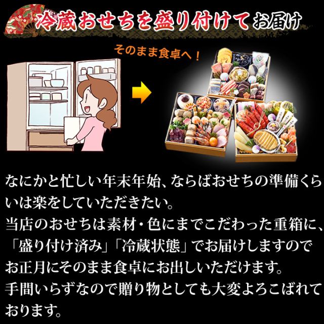 おせち：京都「先斗町 ふじ田」監修黄金重 松寿安【651】