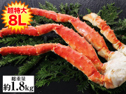 636：超特大8Lボイルたらばがに肩脚1肩(総重量約1.8kg)