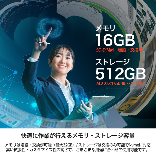 Skynew W11 ファンレスミニPC