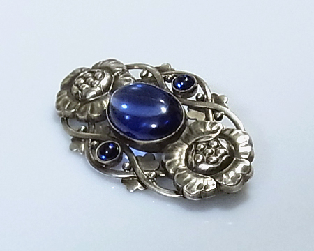 ジョージ ジェンセン] ヴィンテージ ブローチ ＃89 （シンセティック