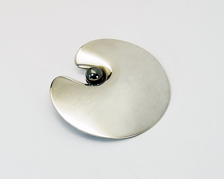 ジョージジェンセン ブローチ ヘマタイト スイレン シルバー925 351 ジョージジェンセン ブローチ ヘマタイト スイレン シルバー925 351