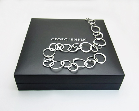 George Jensen ジョージジェンセン シルバーネックレス【非復刻版】 厳つく 