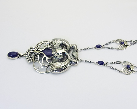 ジョージ ジェンセン] ペンダント ＃1 （ラピスラズリ