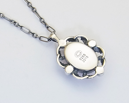 ジョージ ジェンセン] 2018 イヤーペンダント 限定 （ローズクォーツ）