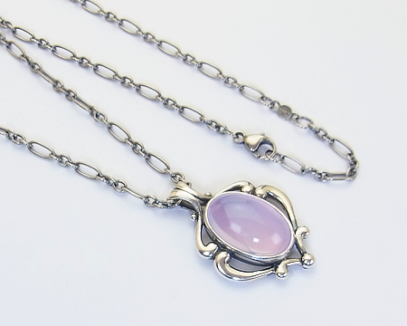 ジョージ ジェンセン] 2019 イヤーペンダント （ライラッククォーツ） 