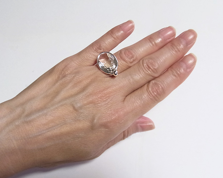 ジョージ ジェンセン] リング サヴァンナ （ロッククリスタル） 