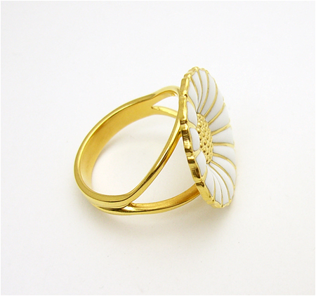 デイジー (DAISY) レイヤードリング デイジー (DAISY) レイヤードリング - スターリングシルバー 18K