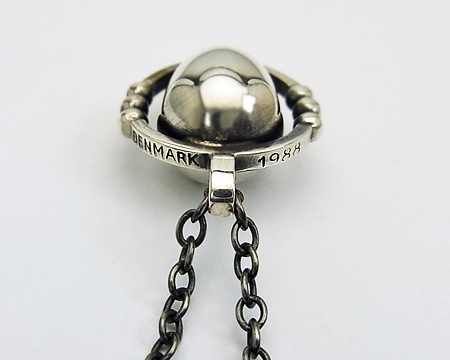   ネックレス トップ どんぐり DENMARK 1988 GEORG JENSEN ネックレス トップ どんぐり DENMARK 1988