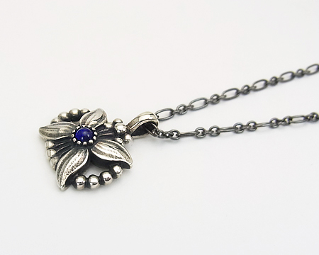 ジョージ ジェンセン] 1998 イヤーペンダント （ラピスラズリ)