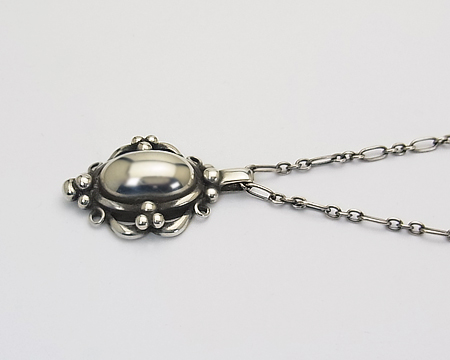 希少 ジョージジェンセン 1989 トップ イヤー ペンダント アンティーク 希少 ジョージジェンセン 1989 イヤー ペンダント トップ