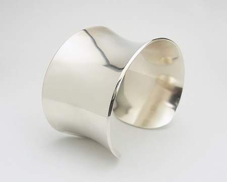 ジョージ ジェンセン] バングル スミシィ カフス ＃566A － サイズ S