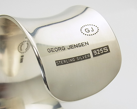 ジョージ ジェンセン] バングル スミシィ カフス ＃566A － サイズ S