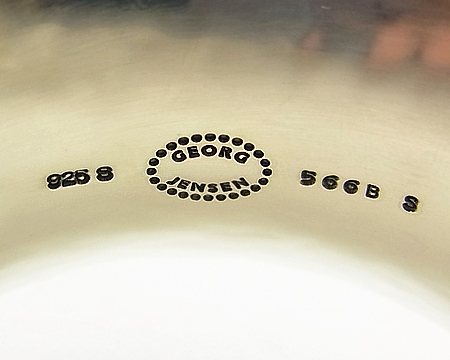 ジョージ ジェンセン] バングル スミシィ カフス ハンマード － サイズ S