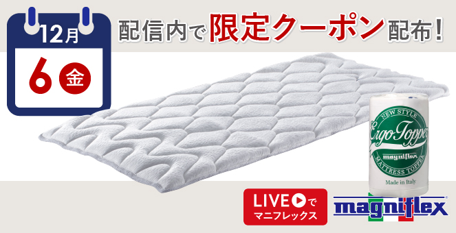 magniflex Ergo Topper マットレストッパー　D magniflex Ergo Topper マットレストッパー D エルゴ・トッパー