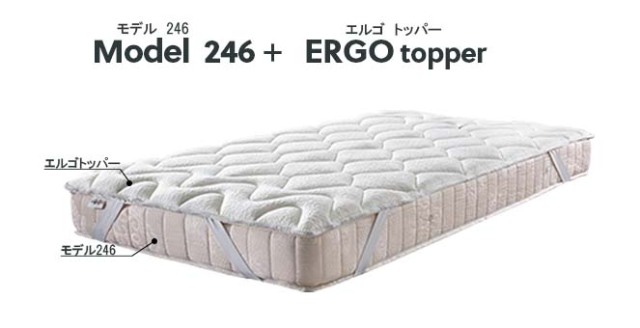 状態良好】magniflex マニフレックス エルゴトッパー ダブルサイズ