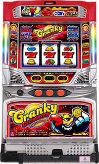 パチスロ実機 アクロス クランキーコレクション コイン不要機 ID：126