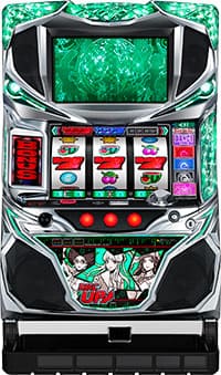送料込み 5.9号機　ディスクアップ　緑パネル　コイン不要機　音量調節 サミー パチスロ ディスクアップ／ZS 【グリーンパネル
