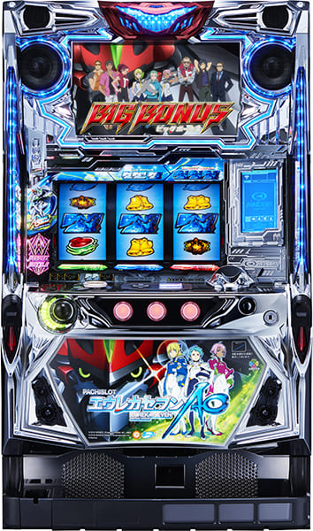 サミー パチスロエウレカセブンＡＯ実機　【コイン不要機付き】