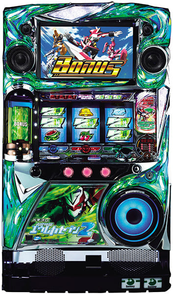 サミー 交響詩篇エウレカセブン2実機　【コイン不要機付き】