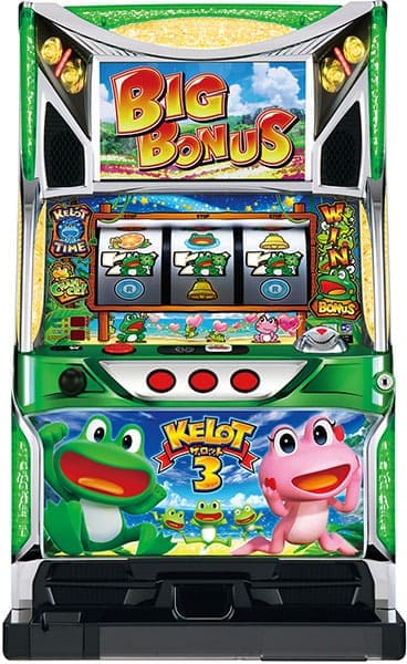 山佐 パチスロケロット3実機 【コイン不要機付き】