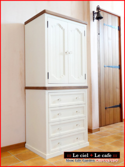 フレンチカントリー家具＆パイン家具カントリー調仏壇W60／Le ciel（A-1）