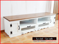 カントリー家具 プロヴァンス風家具 南仏風家具 フレンチカントリー家具 ナチュラル家具 オーダー家具 テレビボード テレビ台