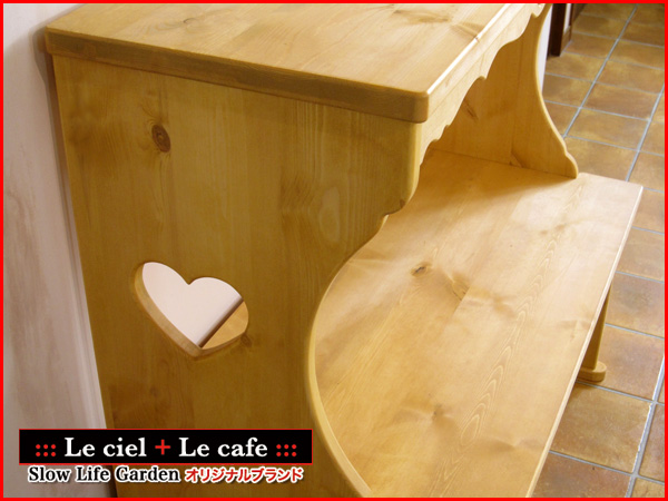 カントリー家具 プロヴァンス風家具 南仏風家具 フレンチカントリー家具 ナチュラル家具 オーダー家具 パソコンデスク ロータイプ