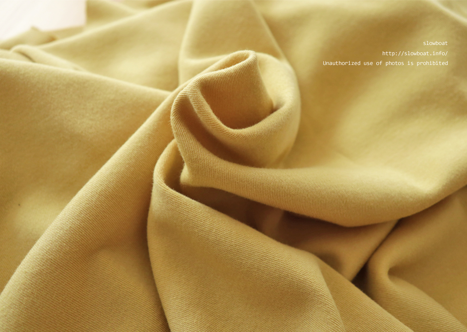 ４０/コーマスムース 無地 【キャラメルハニー】