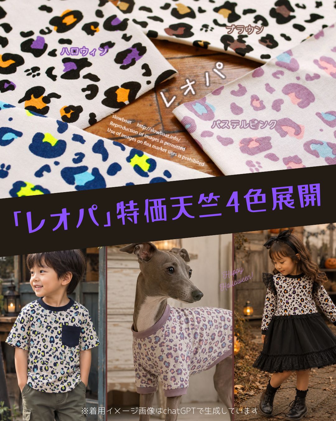 特価 天竺 レオパ