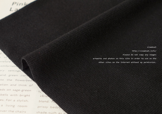 ☆３０/スパンテレコ 【ブラック】