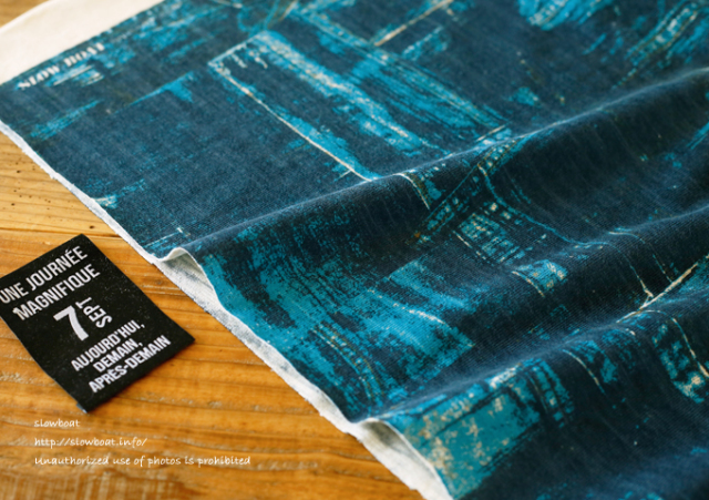 マルチスラブ天竺 denim fan 【オールド】