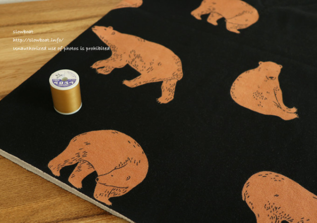 シロクマ 裏・起毛 【ぶらっく】特価