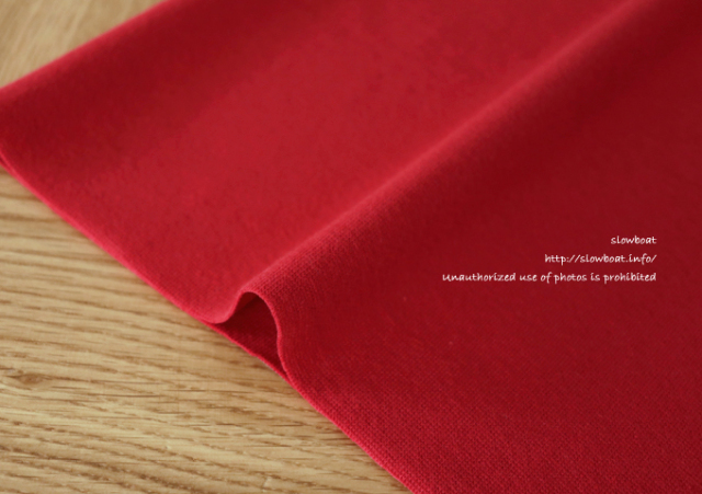 ★４０/スパンフライス 【トマトレッド】