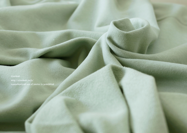 ミニ裏毛 無地 【フィーユ】