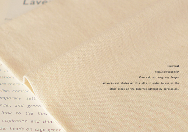 ★４０/スパンフライス 【生成り】