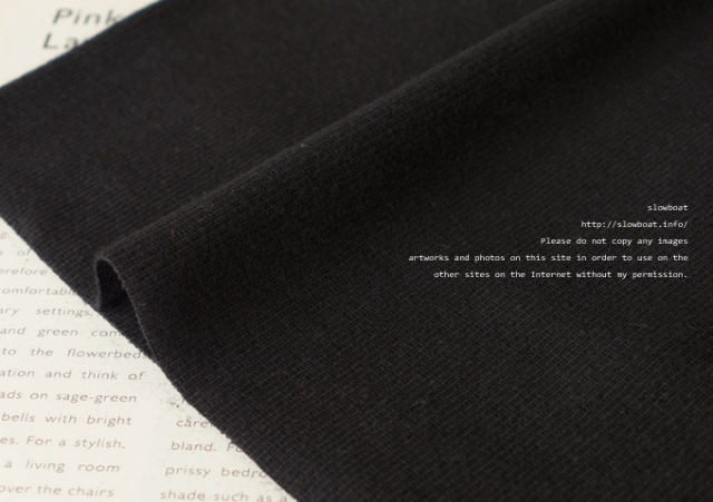 ☆３０/スパンテレコ 【ブラック】