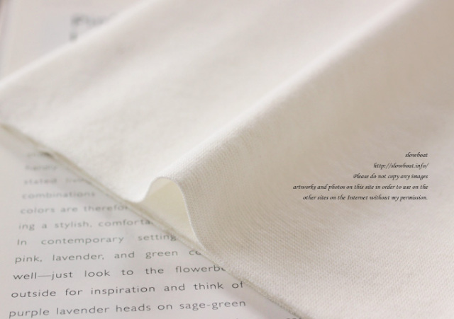 ★４０/スパンフライス 【オフ白】