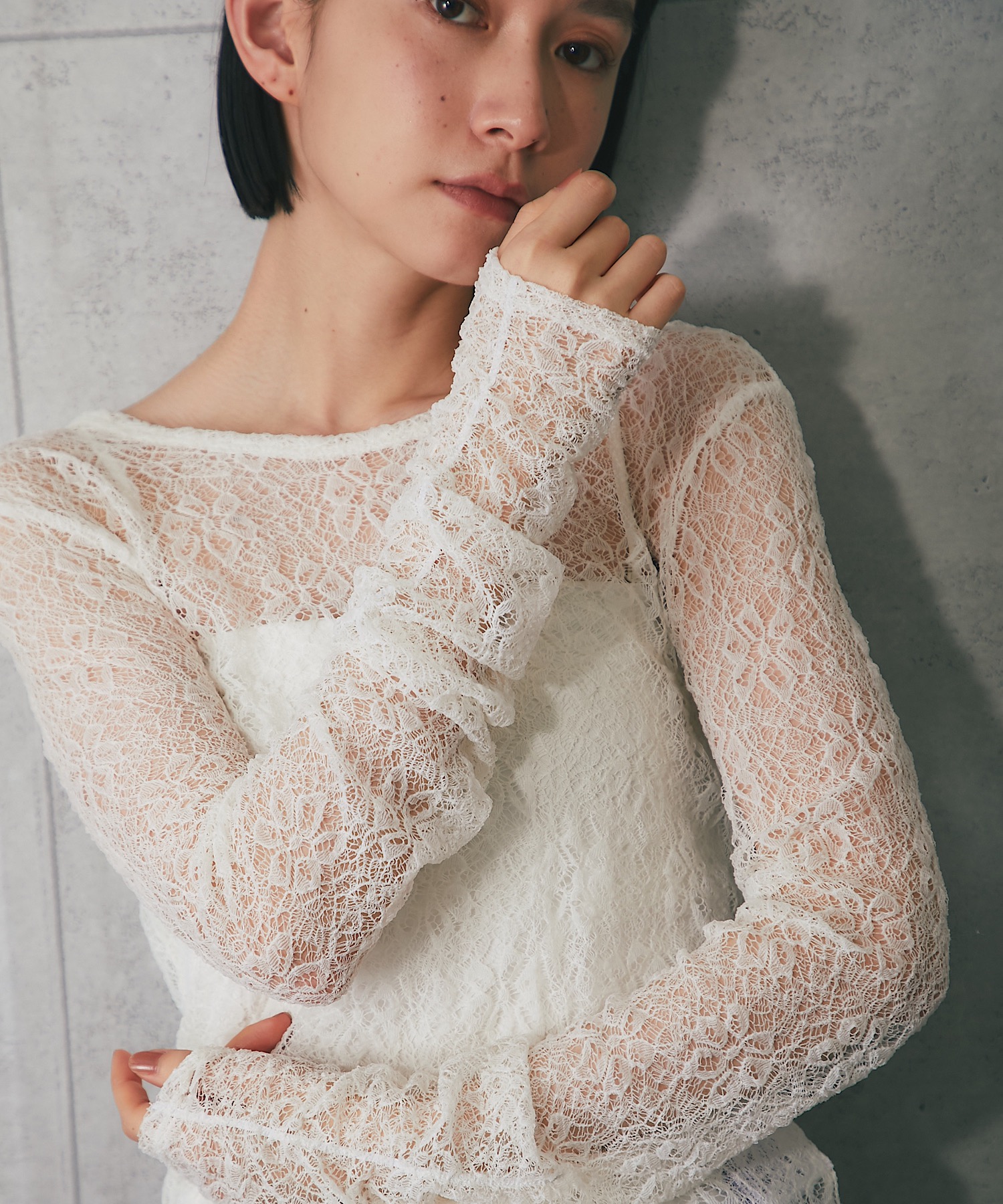 ラメ入り長袖トップス 【品番: as2-5052】 ANOTHER S