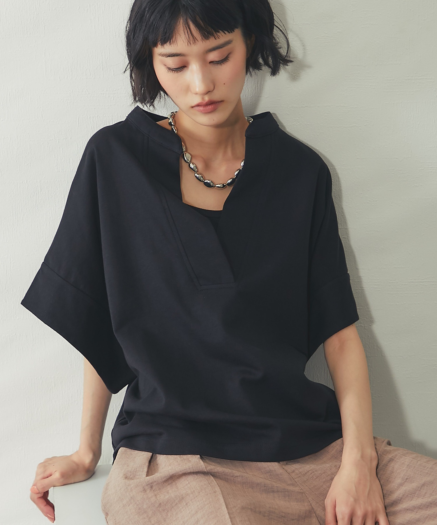 接触冷感Tシャツ【品番：as26013co】