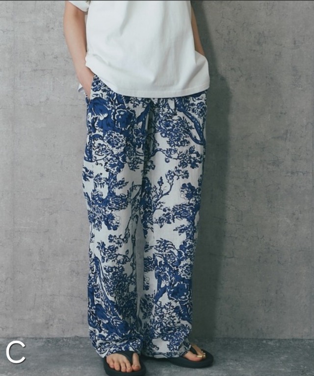 花柄パンツ 【品番: as2-5574】