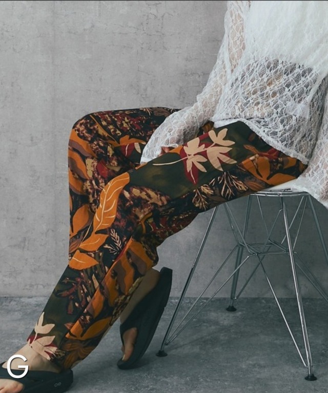 花柄パンツ 【品番: as2-5574】